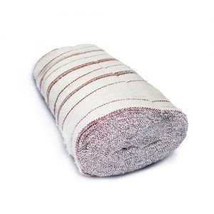 Jerga Rollo 50 Cm x 25 Mt Blanca 100 % Algodón