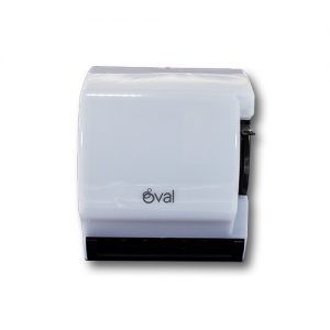 Despachador toalla en rollo Oval Blanco