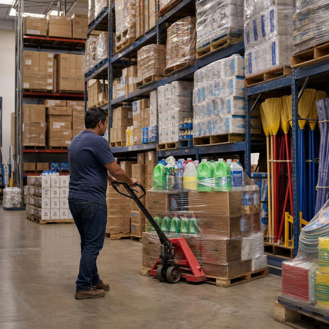 Almacén de producto de Tienda Jarciería en México
